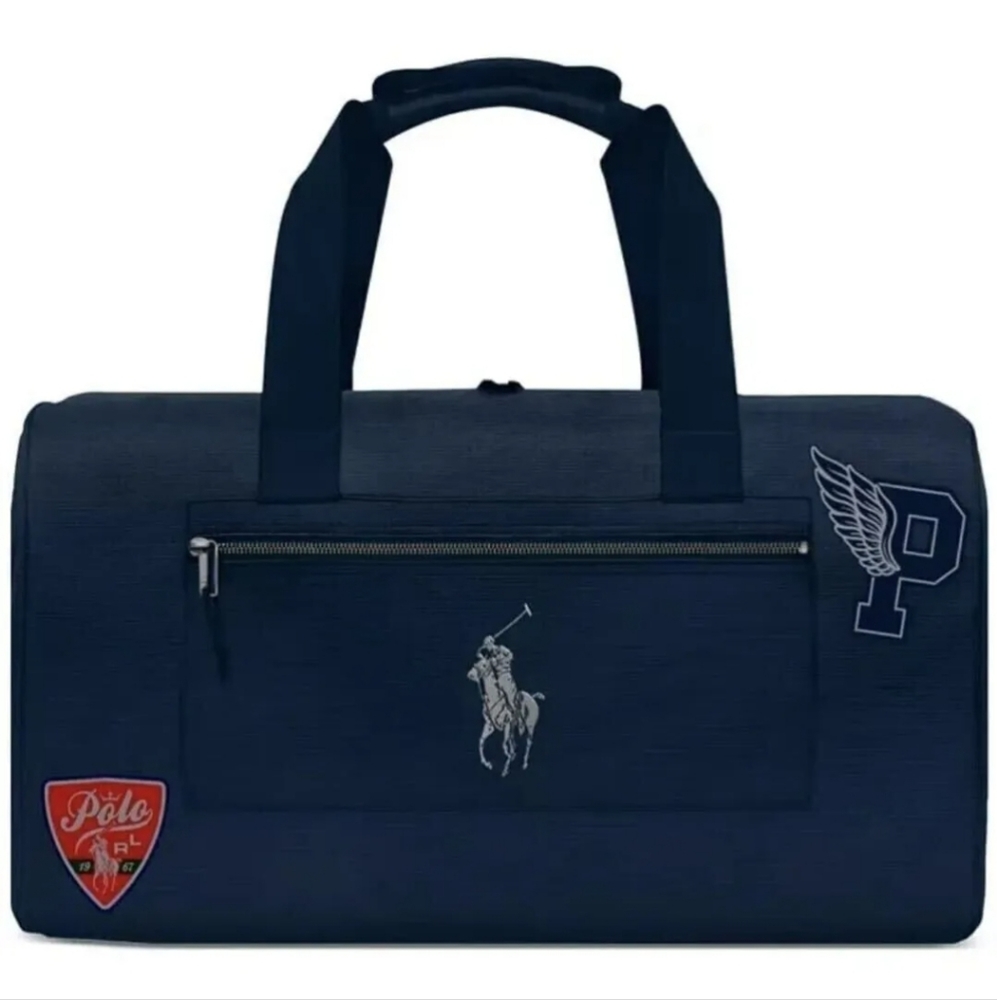 NWOT Polo Ralph Lauren 2023 Limited Edition Black Duffle Bag Navy